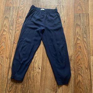 Aritzia Babaton Ankle Pants Navy
